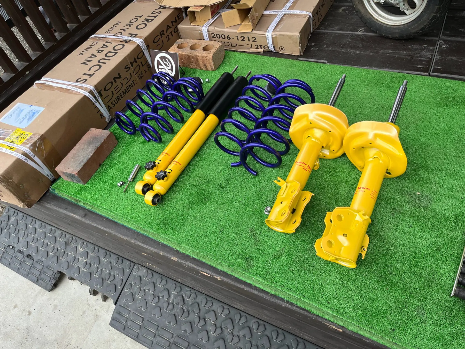 RCオデッセイ　ローサスキット取付